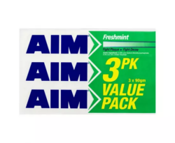 Aim Value 3 Pack Freshmint Toothpaste (3 x 90g)