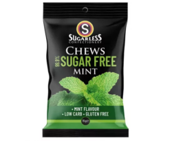 Sugarless Confectionery Assorted Mint Chews 70g
