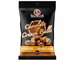 Sugarless Confectionery Chocolate Crunch Balls 90g