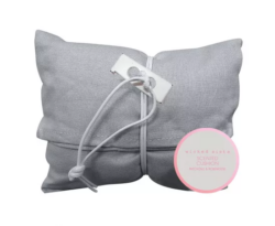 Wicked Sista Linen Scented Cushion Pewtar