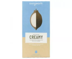 Loving Earth Raw Organic Creamy Coconut Mylk Chocolate 80g