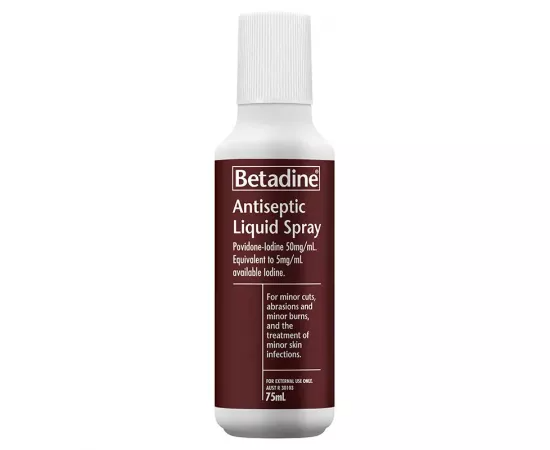 Betadine Antiseptic Spray 75ml