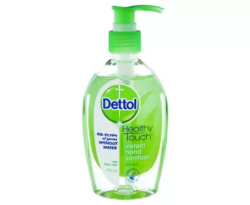 Dettol Healthy Touch Instant Hand Sanitiser Refresh w Aloe Vera 200mL