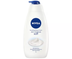Nivea Shower Cream Rich Moisture Soft 1 Litre