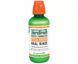 TheraBreath Fresh Breath Oral Rinse Mild Mint 473ml