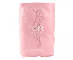 TOM Organic Maternity Pads with Organic Cotton 12 Pack