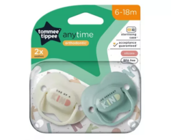 Tommee Tippee Any Time Soothers 6-18 months
