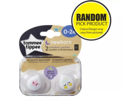 Tommee Tippee Newborn Anytime Soothers 0-2M