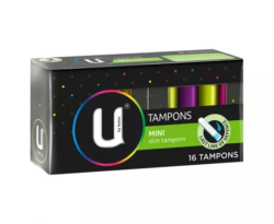 U by Kotex Slim Tampons Mini 16 Pack