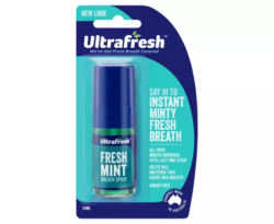 Ultrafresh Breath Spray Fresh Mint 12ml