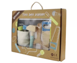 Wooden Tool Belt Playset 12 Piece Year 3+