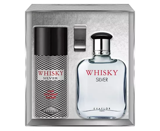 Whisky Silver 3 Piece Set