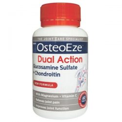 OsteoEze Dual Action Glucosamine Sulfate + Chondroitin 60 Tablets – Vitamin Australia