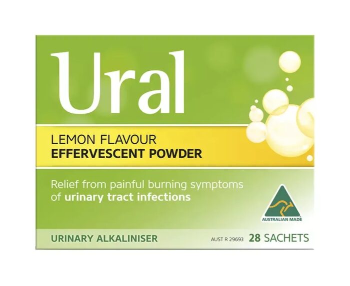 Ural Effervescent Powder 28 x 4g Sachets