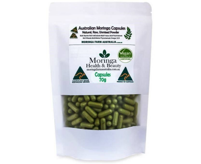 Australian Moringa in VEG. CAPSULES