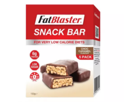 Naturopathica FatBlaster VLCD Snack Bar Chocolate Caramel 5x30g Pack