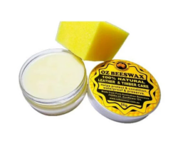 OZ Beeswax Leather & Timber Conditioner 50g