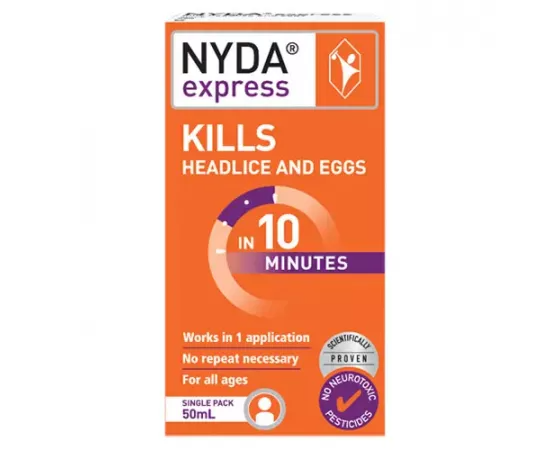 Brauer Nyda Express Head Lice Treatment 50ml