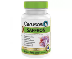 Caruso’s Natural Health Saffron One A Day 60 Tablets