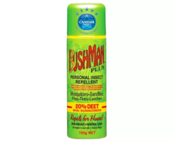 Bushman Plus Insect Repellent 20% Deet with Sunscreen Aerosol 150g