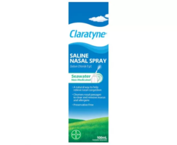 Claratyne Saline Nasal Spray 100ml
