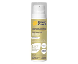 Cancer Council Face Day Wear Serum SPF50+ 50ml