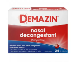 Demazin Nasal Decongestant 24 Tablets