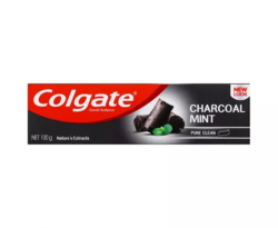 Colgate Nature’s Extracts Pure Clean Charcoal + Mint Fluoride Toothpaste 100g
