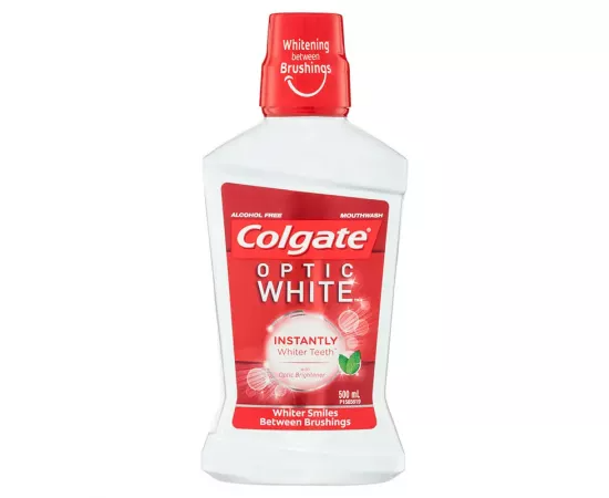 Colgate Optic White Mouthwash Sparkling Fresh Mint 500ml