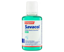 Colgate Savacol Mouth & Throat Rinse Mint 300ml