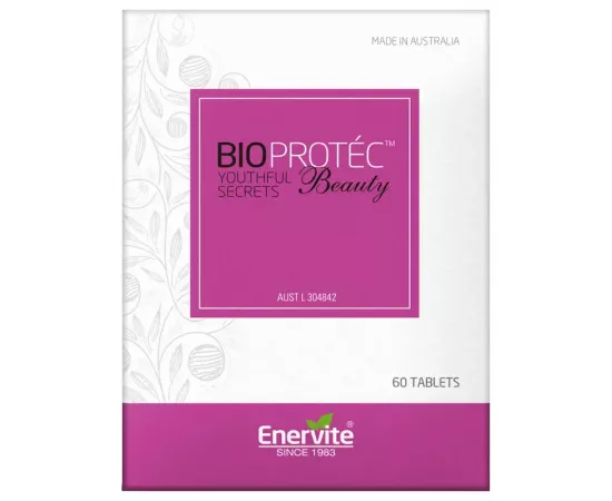 Enervite BioProtec Beauty Skin Formula 60 Tablets