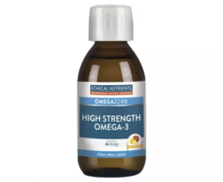 Ethical Nutrients Omegazorb High Strength Omega-3 Fruit Punch 170ml