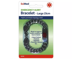 EziMed Emergency Alert Bracelet Large 23cm