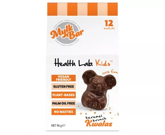 Health Lab Kids Mylk Bar Karamel Krunch Kwalas 12 Pack