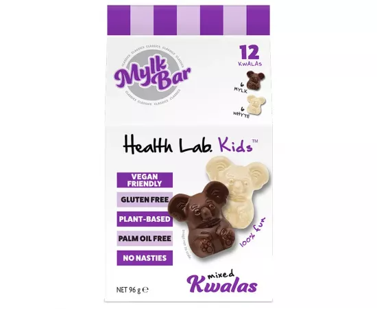 Health Lab Kids Mylk Bar Mixed Kwalas 12 Pack