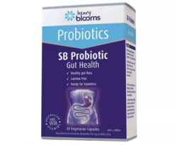 Henry Blooms SB Probiotic Gut Health 30 Vege Capsules