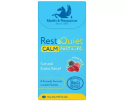 Martin & Pleasance Rest&Quiet Calm Mixed Berry Pastilles 50g