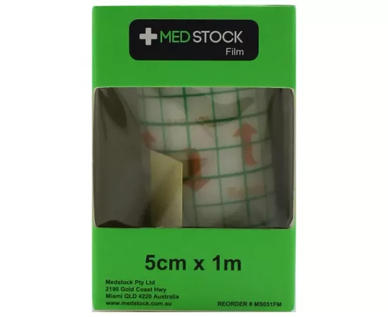 Medstock Film Dressing 5cm x 1m Roll
