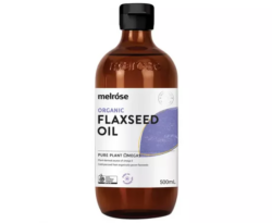 Melrose Organic Flaxseed Oil 500ml