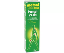 Metsal Heat Rub Cream 125g
