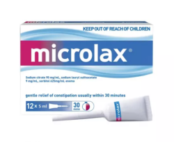 Microlax Enema 5ml 12 Pack