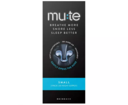 Mute Snoring Relief Small 3 in a Pack (30 Night Supply)
