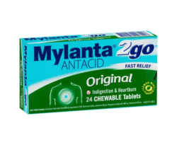Mylanta 2Go Original 24 Chewable Tablets