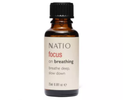 Natio Focus On Breathing Pure Essential Oil Blend 25ml