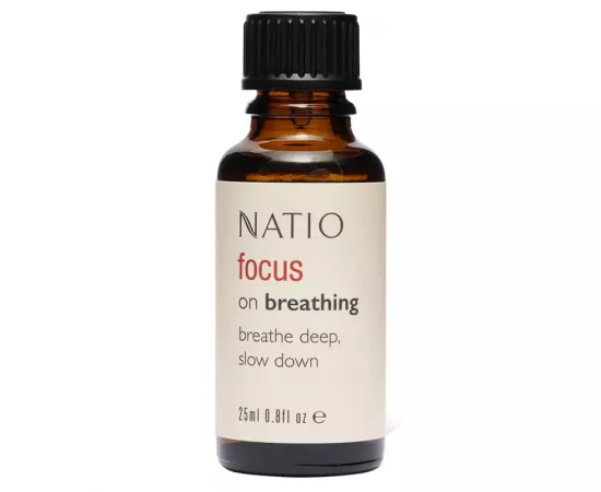 Natio Focus On Breathing Pure Essential Oil Blend 25ml