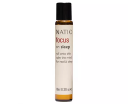 Natio Focus On Sleep Pure Essential Oil Blend Roll On 10ml