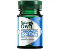 Nature’s Own Chromium Picolinate 400mcg 200 Tablets