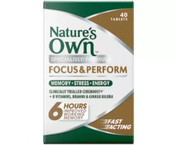 Nature’s Own Focus & Perform 40 Tablets