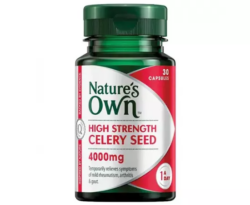 Nature’s Own High Strength Celery Seed 4000Mg 30 Capsules