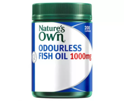 Nature’s Own Odourless Fish Oil 1000 200 Capsules